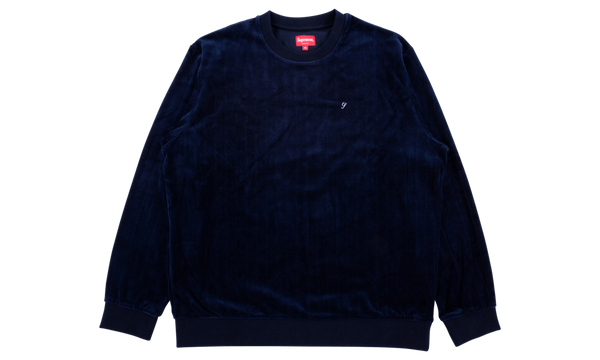 Ribbed Velour Crewneck "FW17"