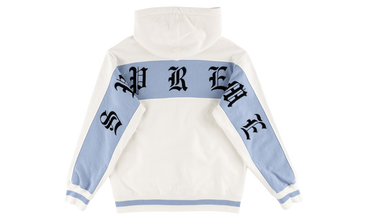 Old English Stripe Zip Up Hoodie 