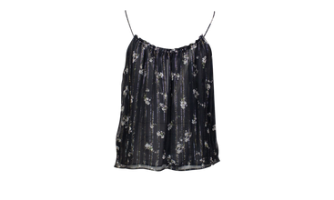 Floral Print Chiffon Tank Top 