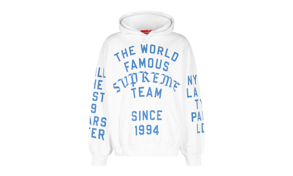 Supreme Team Flocked Hooded Sweatshirt "SS23"