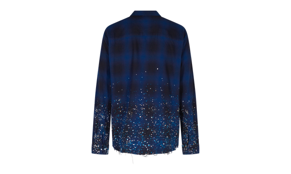 Crystal Painter Flannel "Blue"