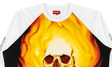 Ghost Rider Raglan LS Top 
