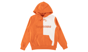 Split Old English Hooded Sweatshirt 