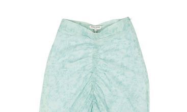 Polyester Crinkle Mini Skirt 