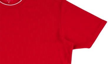 Stripe Rib Waffle Top 