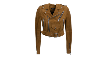 Cropped Leather Perfecto Jacket 