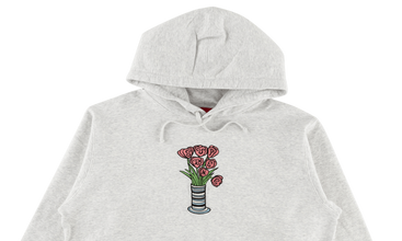Flowers Hooded Sweatshirt 