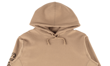 Sleeve Embroidery Hooded Sweatshirt 