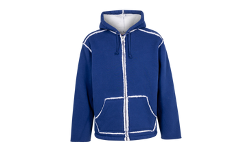 Faux Shearling Hooded Jacket 