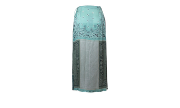 Bandana Recon Wrap Long Skirt 