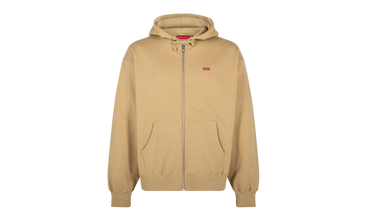 Small Box Zip Up Hooded Sweatshirt 