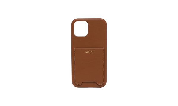NAPPA IPHONE 12 BROWN PHONE CASE "Brown"