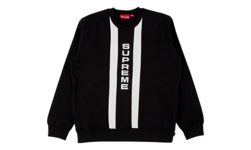 Vertical Logo Panel Crewneck 