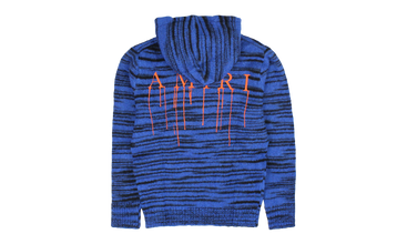 SPACE DYE HOODIE -DRIP MA LOGO Blue 