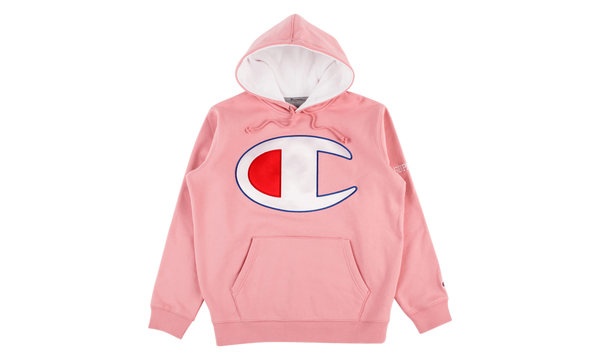Champion Satin Logo Hooded Sweatshirt