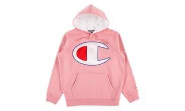 Champion Satin Logo Hooded Sweatshirt