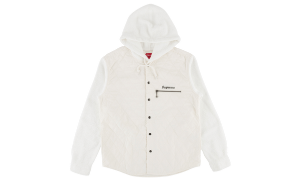 Hooded Fleece Nylon Shirt "FW 17"