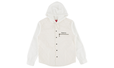 Hooded Fleece Nylon Shirt 