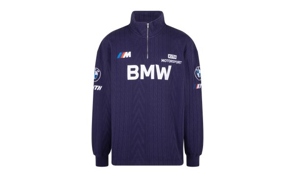 Kith for BMW Cable Fleece Quarter Zip "Techno Violet"