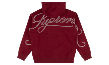 Rhinestone Script Hoodie 