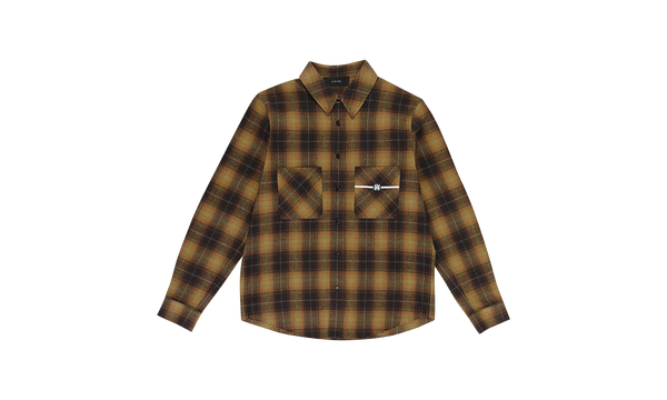 FLANNEL BROWN FLANNEL SHIRT "Brown"