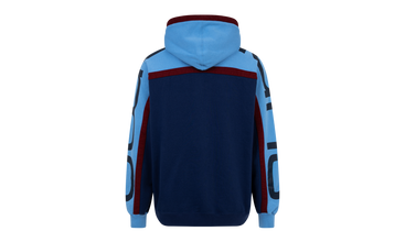 Big Logo Paneled Zip Up Hoodie 