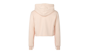 Fringe Cotton Hoodie 