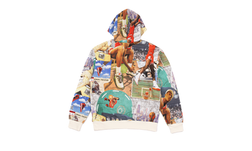 Brooklyn Fleece Printed Pullover Hoodie 