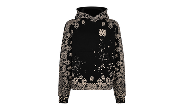 BANDANA BLEACH ALL OVER HOODIE 