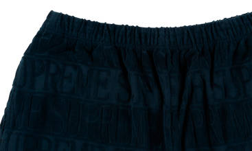 Logo Striped Terry Short 