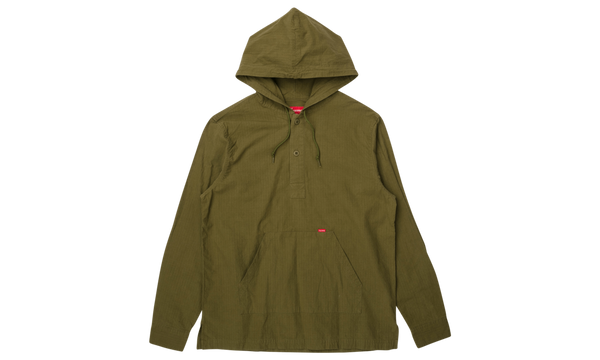 Hooded Ripstop Pullover Shirt