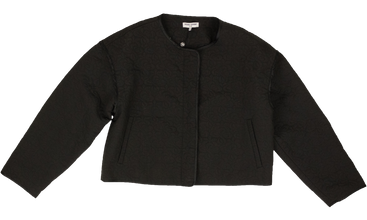 SOLID QUILTED JACKET 