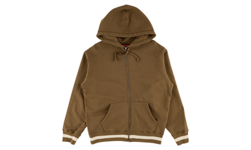 Old English Stripe Zip Up Hoodie 