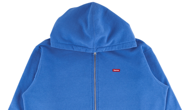 Small Box Zip Up Hoodie 