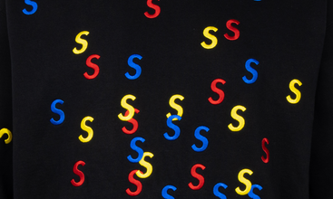 Embroidered S Hoodie 