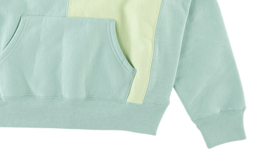 Split Old English Hooded Sweatshirt 