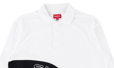 Corner Arc Logo L/S Polo 
