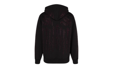 Rhinestone Zip Up Hooded Sweatshirt 