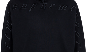 Raised Embroidery Hoodie 