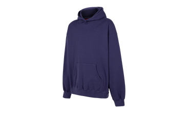 Satin Appliqué Hooded Sweatshirt 