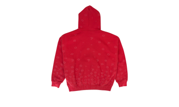 HEAVY FLEECE HOODY RED 