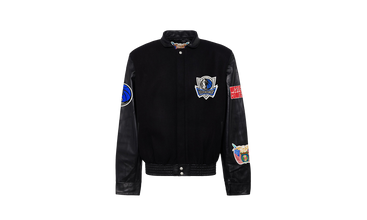 Dallas Mavericks Wool Leather Jacket 