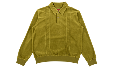 Velour L/S Polo 