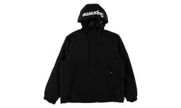 Hooded Logo Half Zip Pullover 