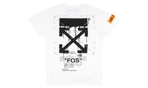 Simon Brown #7 White Tee "Virgil Abloh x MCA Figures of Speech"