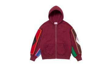 Martine Rose Towel Zip Up Hooded Sweatshirt 