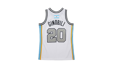 NUMBER RETIREMENT SPURS 2002 MANU GINOBILI 
