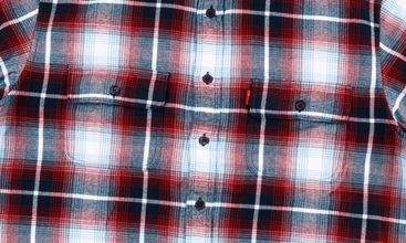 S/S Plaid Flannel Shirt