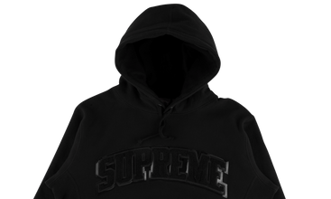 Tent Leather Arc Logo Hooded Sweatshirt 