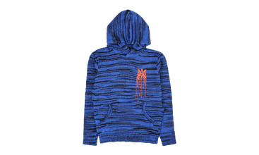 SPACE DYE HOODIE -DRIP MA LOGO Blue 